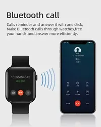 T500 Black Bluetooth /Calling Watch, HD Touch 1.67 Display, 20+ Watch Faces Smartwatch  (Black Strap, 1.65 Inch Large Display)-thumb1