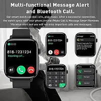 New SMART WATCH/ 2024/ latest version /T500 Full Touch Screen Bluetooth Smartwatch with Body Temperature, Heart Rate  Oxygen Monitor Compatible with All 3G/4G/5G Android  iOS-thumb1