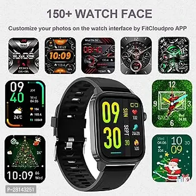 New SMART WATCH/ 2024/ latest version /T500 Full Touch Screen Bluetooth Smartwatch with Body Temperature, Heart Rate  Oxygen Monitor Compatible with All 3G/4G/5G Android  iOS-thumb3