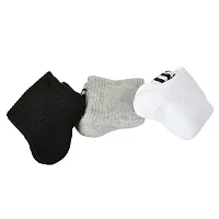 IGNOTO Fashionable Unique Modern Unisex Socks || 3 invisible socks  3 Ankle Socks (Color: Assorted)-thumb4