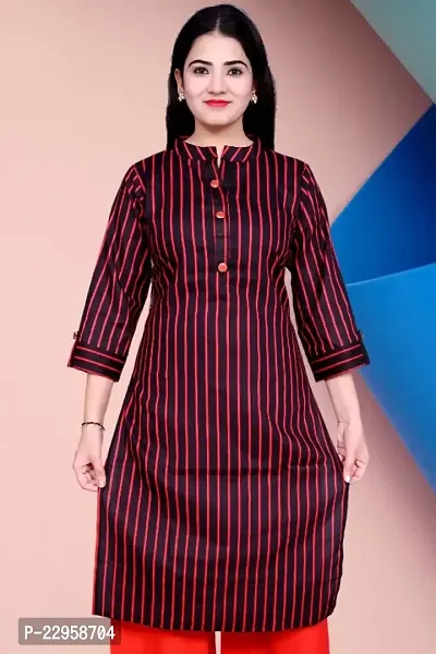 Elegant Rayon Stitched Kurti For Women-thumb0