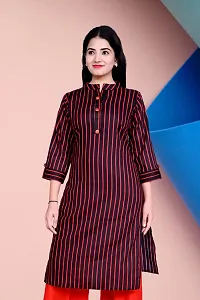 Elegant Rayon Stitched Kurti For Women-thumb1