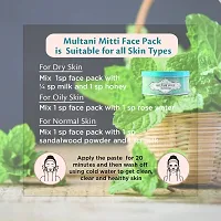 Organic 100% Pure Multani Mitti (Fuller's Earth) Skin Face Clay for Oil Control-thumb4