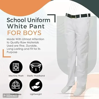 Stylish Cotton Blend Uniform Trouser for Boys-thumb2