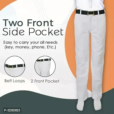 Stylish Cotton Blend Uniform Trouser for Boys-thumb3