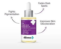 The Derma Co 2% Kojic Acid Face Serum With 1% Alpha Arbutin  Niacinamide For Dark Spots  Pigmentation, 30ml-thumb2