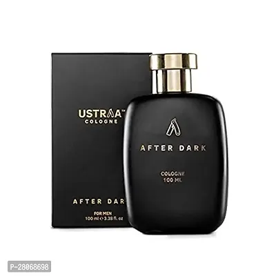Ustraa After Dark Cologne - 100ml - Perfume for Men | with Saffron, Oudh, Musk notes | Ideal for night occasions | Long-lasting fragrance with no gas-thumb0