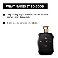 Ustraa After Dark Cologne - 100ml - Perfume for Men | with Saffron, Oudh, Musk notes | Ideal for night occasions | Long-lasting fragrance with no gas-thumb1
