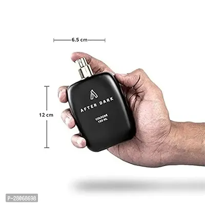 Ustraa After Dark Cologne - 100ml - Perfume for Men | with Saffron, Oudh, Musk notes | Ideal for night occasions | Long-lasting fragrance with no gas-thumb3