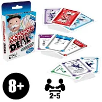 Littelwish Deal Card Game Fast Game The Fun Card Game Game for Families and Children from 8 Years-thumb2