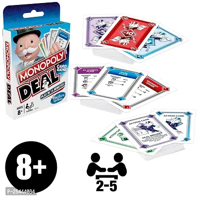 Littelwish Deal Card Game Fast Game The Fun Card Game Game for Families and Children from 8 Years-thumb3