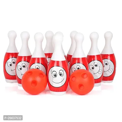 Littelwish Bowling Game for Kids Toy with 10 Big Pin and 2 Big Ball Indoor and Outdoor Fun Activity Toy Game for Kids Fun Learning Toy Game Early Development Activity Bowling Toys-thumb0