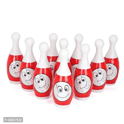 Littelwish Bowling Game for Kids Toy with 10 Big Pin and 2 Big Ball Indoor and Outdoor Fun Activity Toy Game for Kids Fun Learning Toy Game Early Development Activity Bowling Toys-thumb2