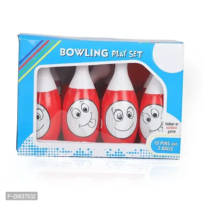 Littelwish Bowling Game for Kids Toy with 10 Big Pin and 2 Big Ball Indoor and Outdoor Fun Activity Toy Game for Kids Fun Learning Toy Game Early Development Activity Bowling Toys-thumb5