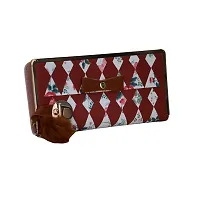 Saugat Traders Wallet for Girls - Women's Wallet - Ladies Purse / Wallet / Clutch - Brown-thumb2