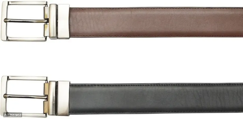 Reversible Formal Black - Brown Men Belt-thumb3