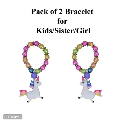 Saugat Traders Unicorn Kids Rakhi with Chocolate -Unicorn Bracelet-Rakhi for Girls Kid-Boys-Pack of 2-thumb3