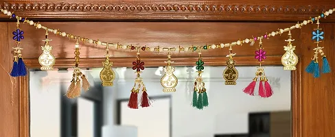 Saugat Traders Designer Toran for Door-Home Decoration -Pooja Room Decoration-Wedding Decoration-thumb2