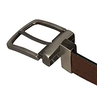 Leather Belt For Men  Boys Reversible Black and Brown-thumb2