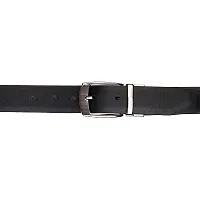 Saugat Traders Men's Reversible Artificial Leather Belt With Turning Buckle (38)-thumb2