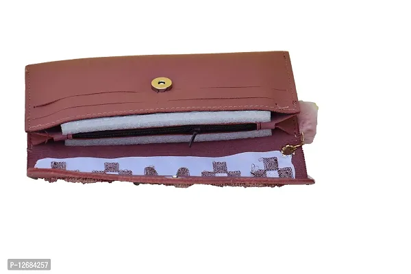Ladies Wallet (Red) 29504 – Sreeleathers Ltd