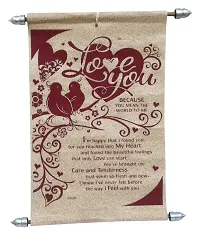 Saugat Traders Love Gifts Combo of Love Scroll Card and Soft Toy Teddy Bear for Girlfriend, Wife, Fiancee-thumb1