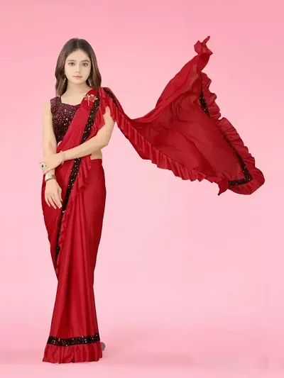 Elegant lycra sarees 