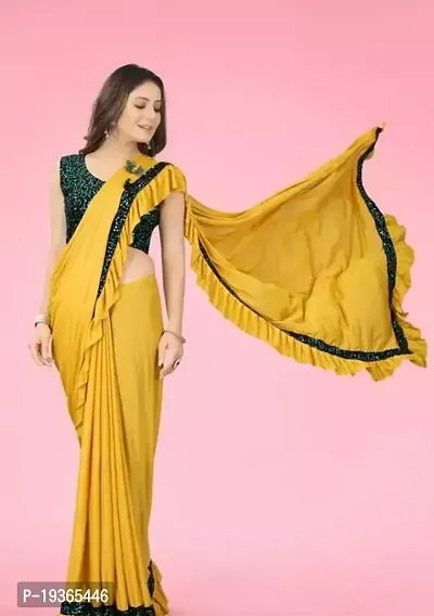 Stylish Malai Silk Saree with Blouse piece For Women
