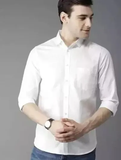 Reliable Solid Long Sleeves Casual Shirts For Men