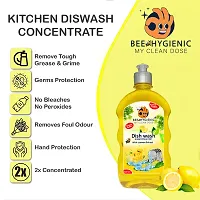 Bee Hygienic Dishwash Liquid Gel 500ml-thumb3