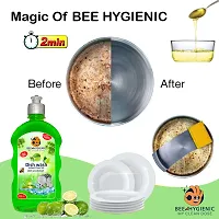 Bee Hygienic Dishwash Liquid Gel Lime Dish Cleaning Gel 500ml-thumb4