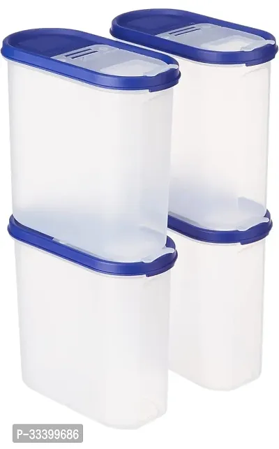 Useful Plastic Storage Containers With Airtight Lid- Pack Of 4-thumb0