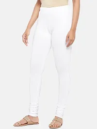 SUPRYIA Fashion Women's Solid Woolen Elastic Churidar Leggings261121_White_XL-thumb1