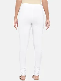 SUPRYIA Fashion Women's Solid Woolen Elastic Churidar Leggings261121_White_XL-thumb2