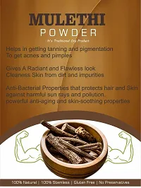 Spag athimathuram mulethi licorice gymnema sylvestre gurmar gudmar sirukurinjan for face eating and hair skin whitening yashtimadhu powder 150 gms-thumb4