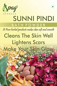 SPAG HERBALS natural sunnipindi bath nalugu pindi tan removal scrub skin face powder 250G-thumb3