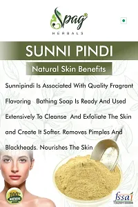 SPAG HERBALS natural sunnipindi bath nalugu pindi tan removal scrub skin face powder 250G-thumb2