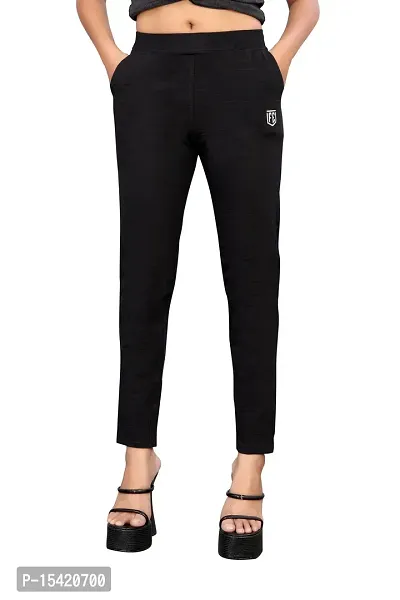 Trendy Women Cotton Blend Track Pant-thumb0