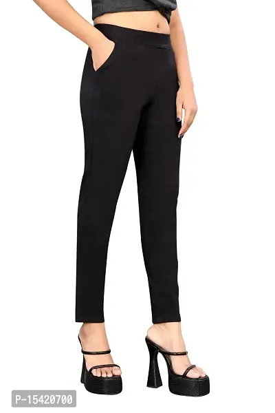 Trendy Women Cotton Blend Track Pant-thumb2