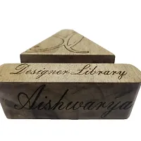 DESIGNER LIBRARY - Name customized Wooden Mobile Stand-thumb1