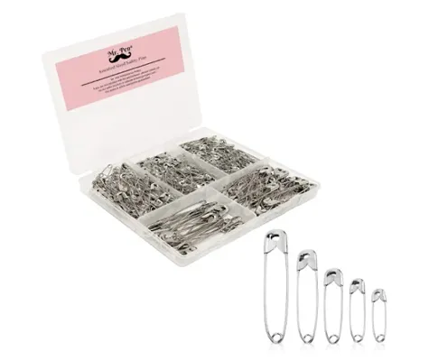 Safety Pin Assorted Box Of 200