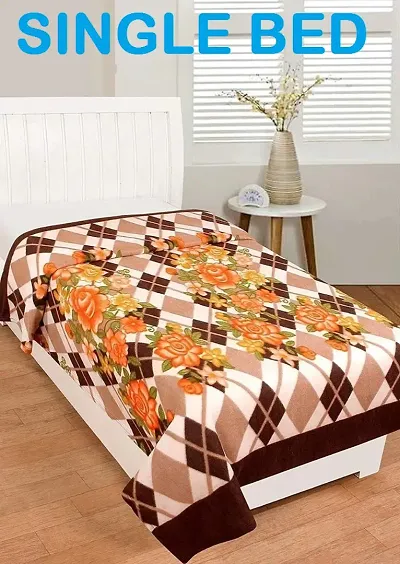 Beautiful Printed Single Bed Blankets