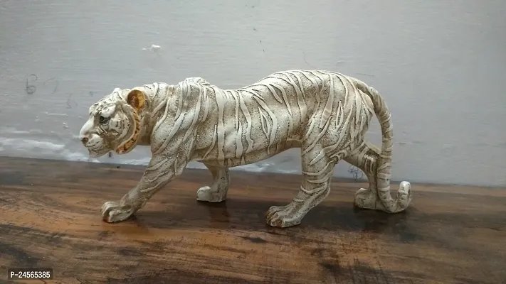 Tiger Statue Walking Tiger Antique and Sutable for Office Table And Living Room