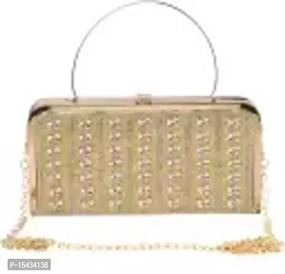 Swastika Golden Party Wallet Embroidery work Clutch For Women-thumb0