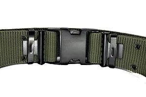 Onekbhalo Men's Tactical Belt Nylon Military/Army Style Webbing Belt with Buckle (Style3)-thumb1