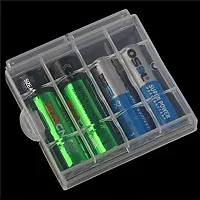 SYGA Set of 4 Plastic Portable AA/AAA 4 Cell Battery Case/Holder Battery Container-thumb4