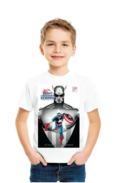 Boys Character Printed Polyester T-Shirt