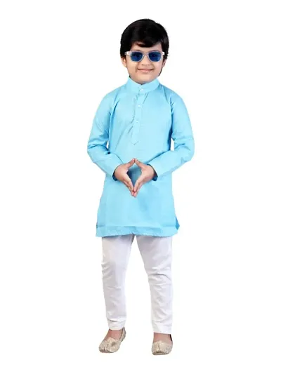 Boys Festive and Party Kurta and Pyjama Set