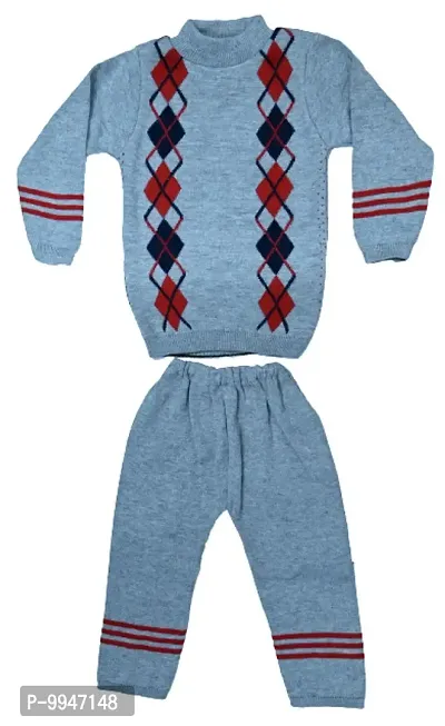 Boys Girls Casual Sweater with Pyjama-thumb0