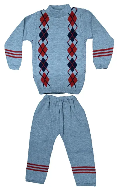 Boys Girls Casual Sweater with Pyjama